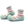 Attipas calzado bebé respetuoso New Rainbow-Green - Imagen 2