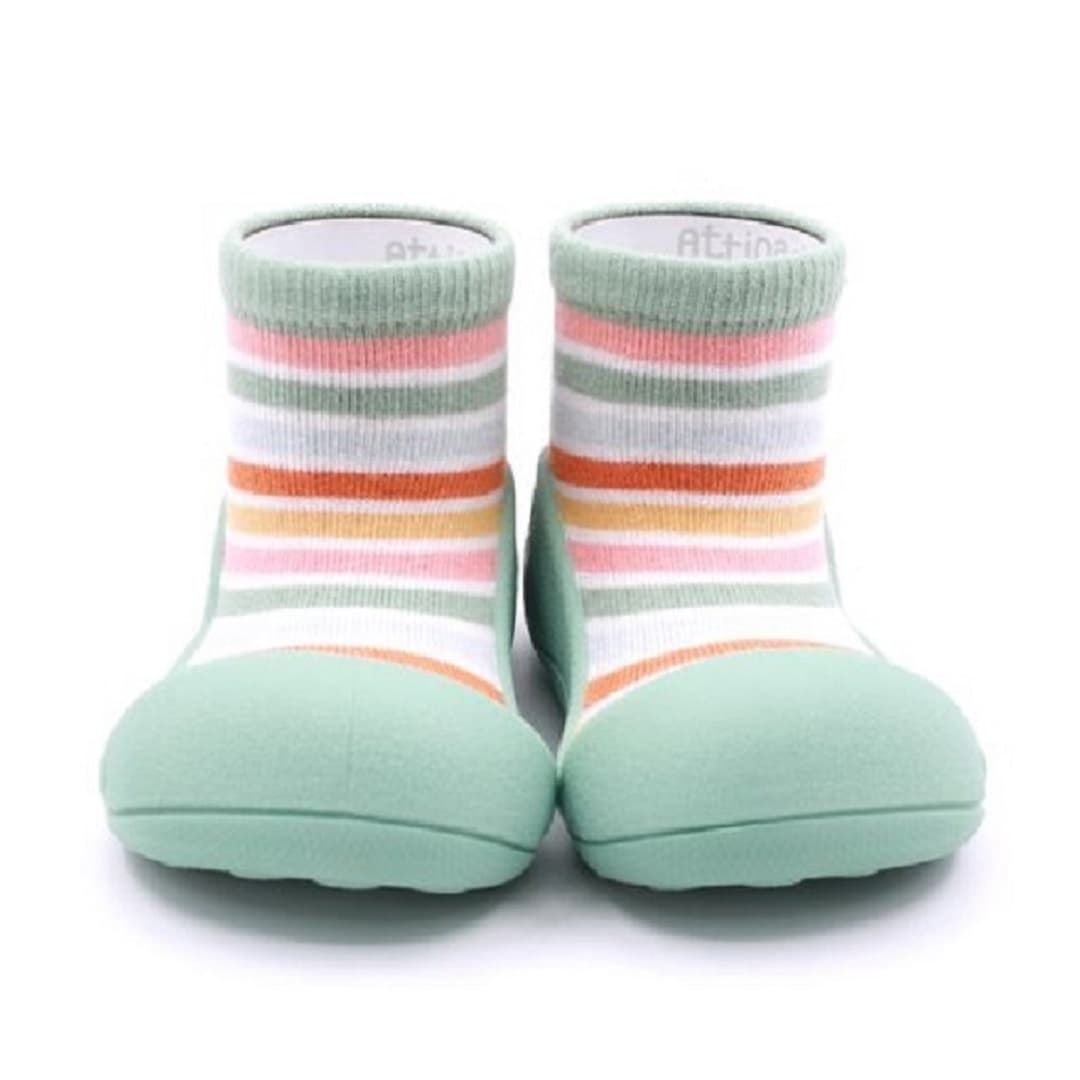 Attipas calzado bebé respetuoso New Rainbow-Green - Imagen 3
