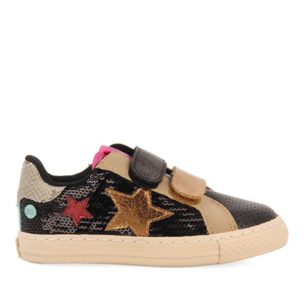 Gioseppo Sneakers Negro con Estrellas para niños - Imagen 3