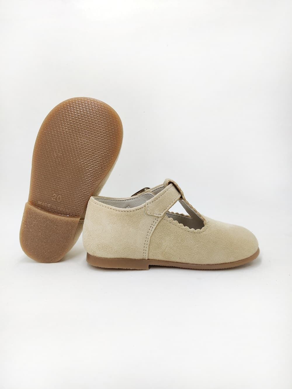 Pirufin (Piruflex) zapato Pepito para bebé Ante Camel - Imagen 4