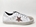 Sneakers Golden Star piel Blanco Glitter Rosa - Imagen 1