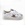 Sneakers Golden Star piel Blanco Rosa-Plata con Velcro Yowas - Imagen 1