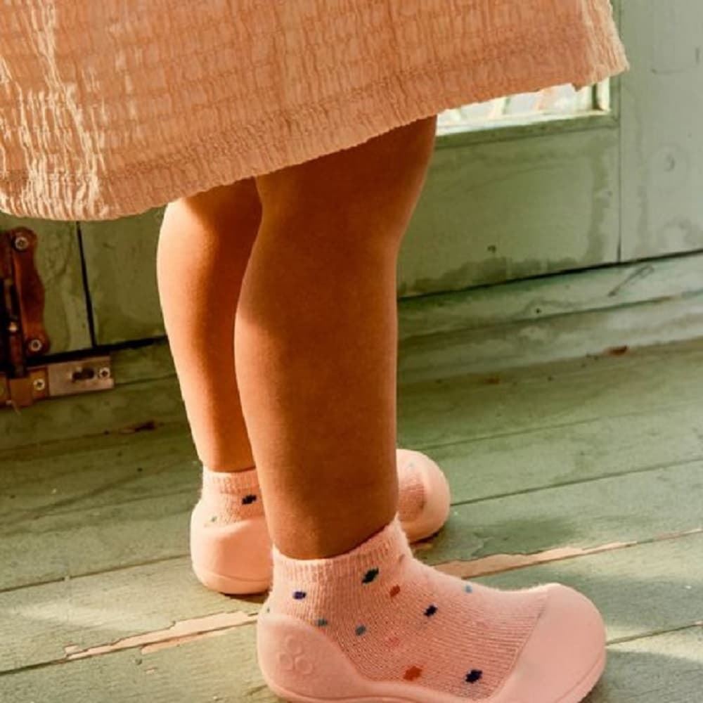 Attipas Calzado bebé respetuoso Pop Peach Rosa - Imagen 3