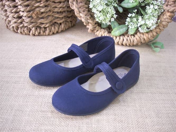 Merceditas Lona Merceditas Batilas NiÃ±a Calzado Infantil Zapaboo