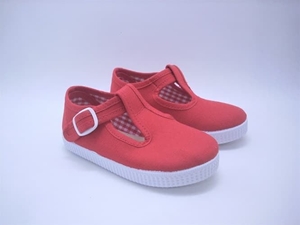 Batilas Pepito Bebé Lona Rojo - Imagen 2