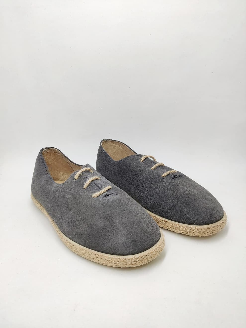 Batilas Zapato estilo Yute niños Serraje Gris - Imagen 1