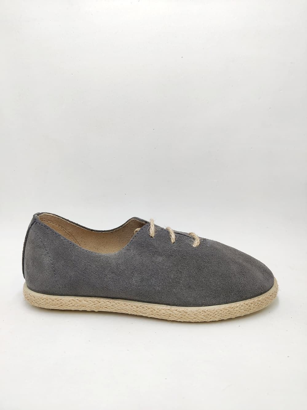 Batilas Zapato estilo Yute niños Serraje Gris - Imagen 2