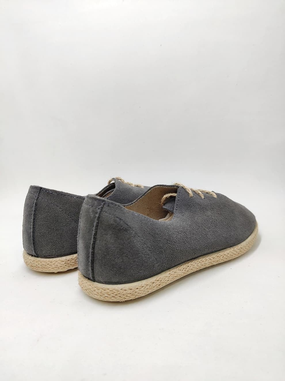 Batilas Zapato estilo Yute niños Serraje Gris - Imagen 3