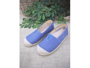 DiverKids Alpargara niño tipo Camping Lino Jeans - Imagen 1