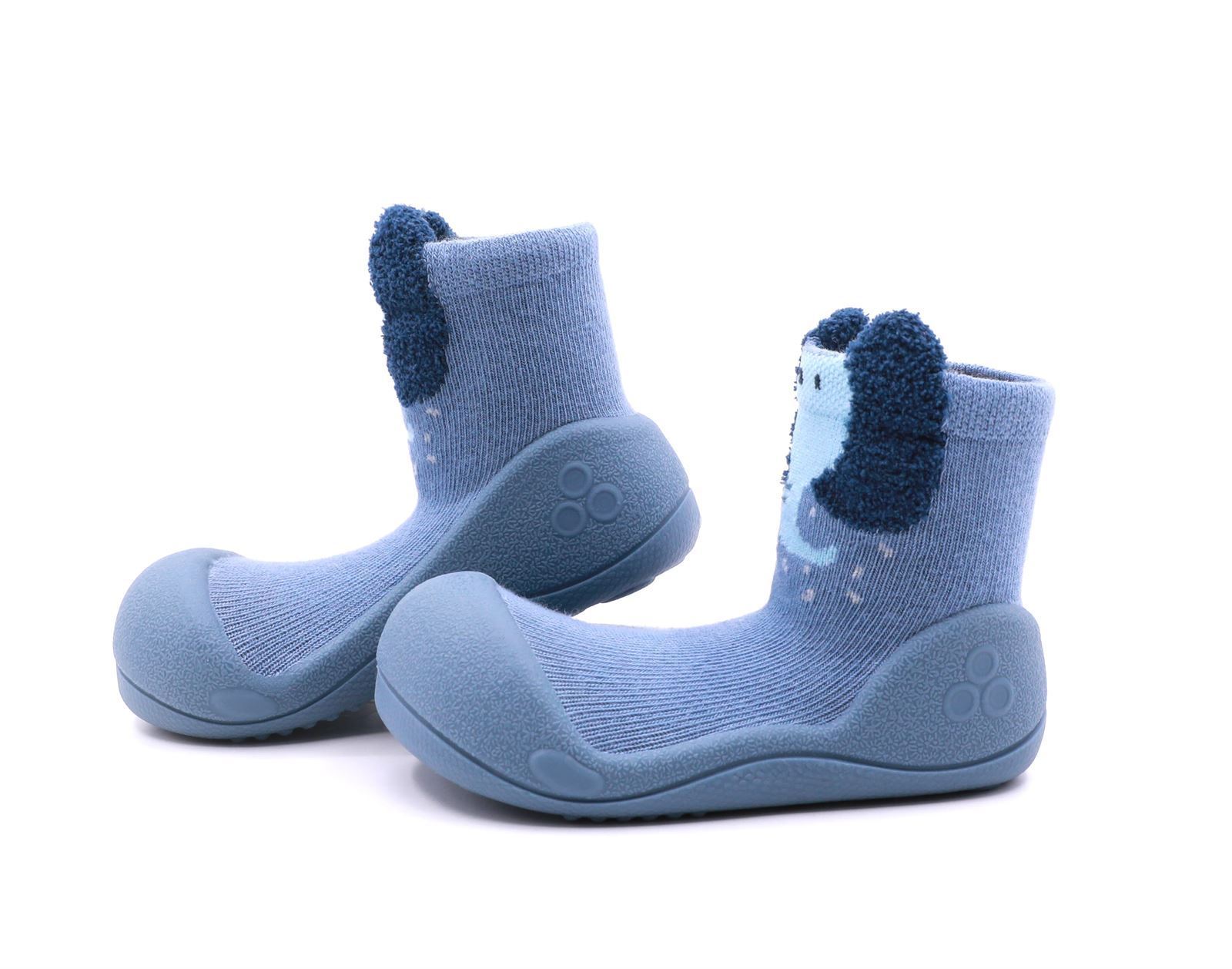 Attipas Respectful Baby Footwear Blue Elephant - Image 3