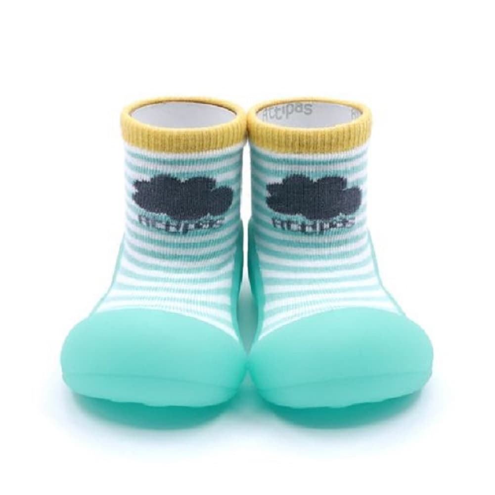 Attipas respectful baby footwear Peekaboo Mint - Image 3