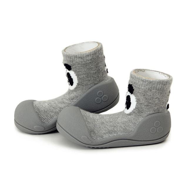 Attipas Respectful Baby Shoes Panda Gray - Image 4