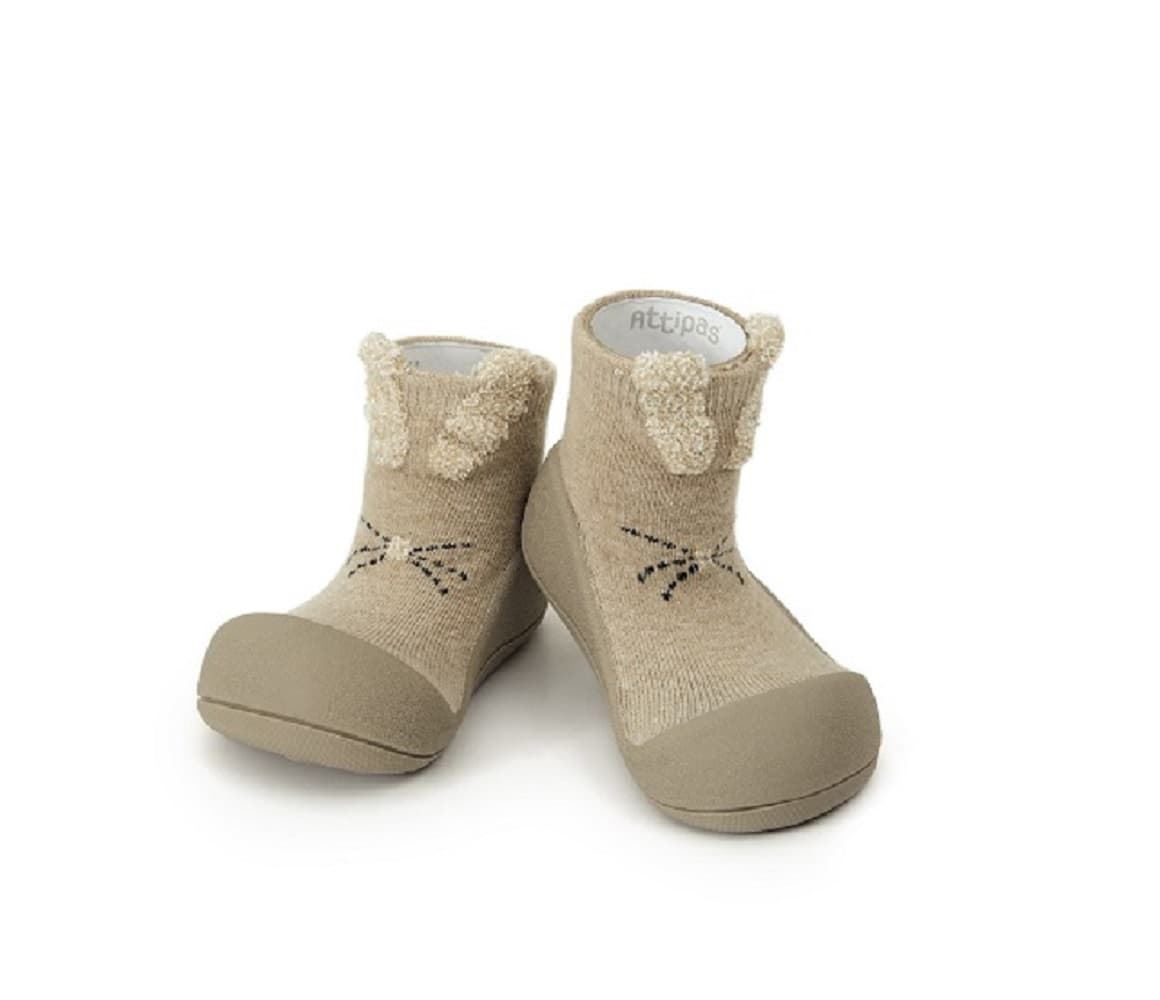 Attipas Respectful Baby Shoes Rabbit Beige - Image 1