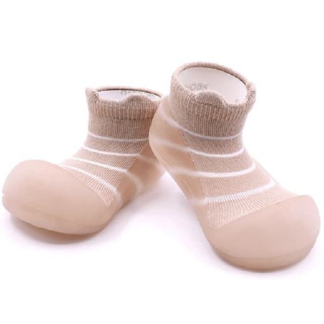 Attipas Respectful Baby Shoes Summer Bear Beige - Image 1