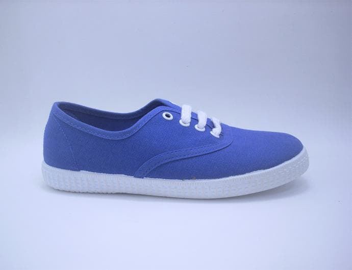 Batilas Children's shoes Canvas Blue lace - Image 1