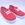 Batilas Children's shoes Canvas Red lace - Image 2