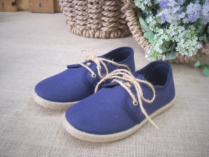 Batilas Jute Communion Boy Navy Linen - Image 3