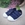 Batilas Navy Blue Canvas Shoes with Toe Cap and Velcro - Image 1