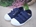 Batilas Navy Blue Canvas Shoes with Toe Cap and Velcro - Image 1