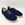 Batilas Navy Blue Suede Children's Jute Style Shoe - Image 1