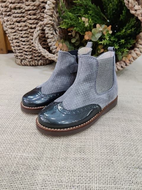 Beberlis Chelsea Boot Girl Gray - Image 1