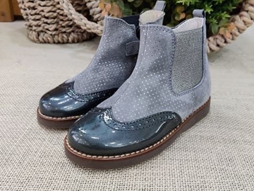 Beberlis Chelsea Boot Girl Gray - Image 1