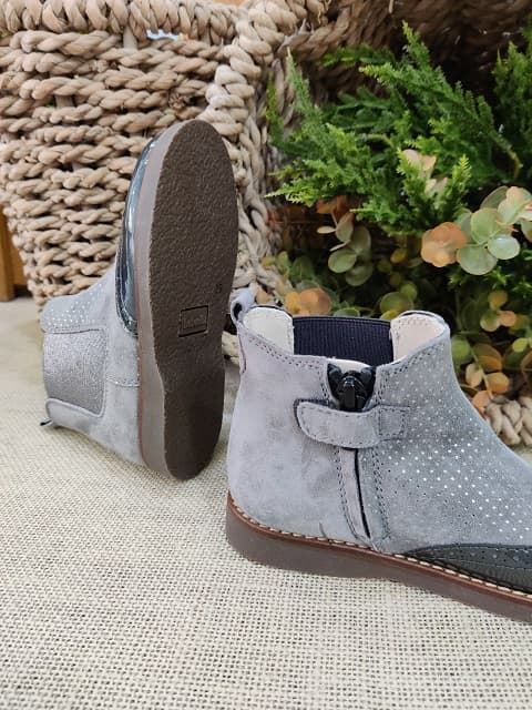 Beberlis Chelsea Boot Girl Gray - Image 3