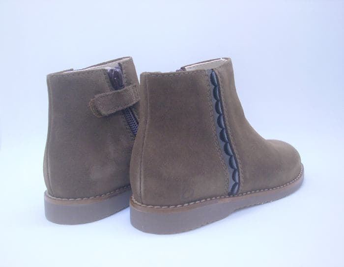 Beberlis Girl Camel Ankle Boots - Image 4