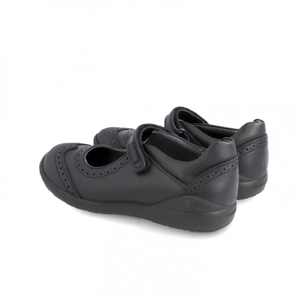 Biomecanics Black Girl's School Shoe with Toe - Image 2