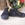 Black kids ankle boots with rubber toe cap - Image 2