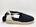 Black wedge espadrilles with ribbons for girls and women - Image 1