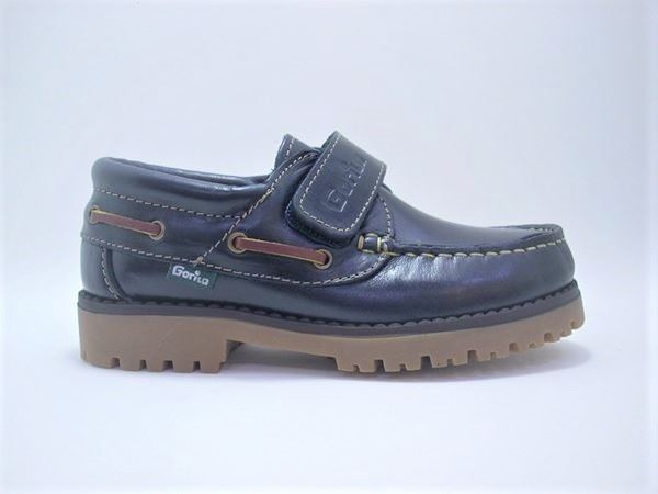 Boys Nautical Gorilla Navy Blue Velcro - Image 4