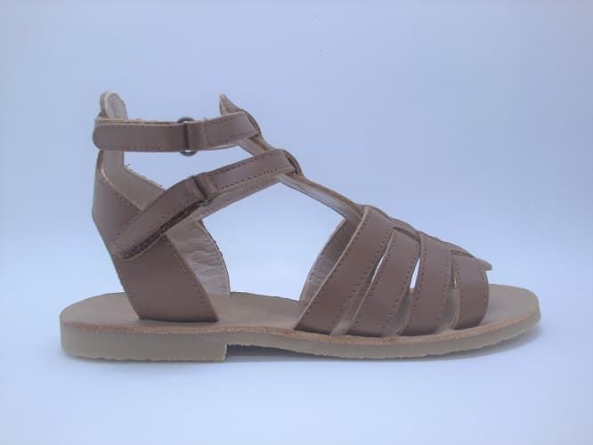 Confetti Roman sandal for girl Leather - Image 3