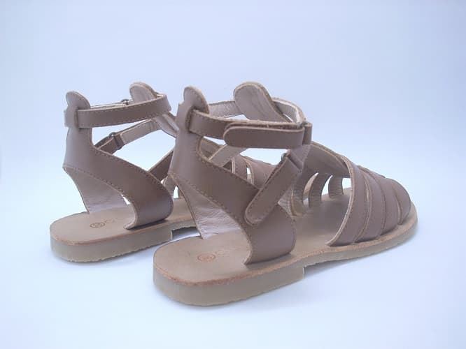 Confetti Roman sandal for girl Leather - Image 5