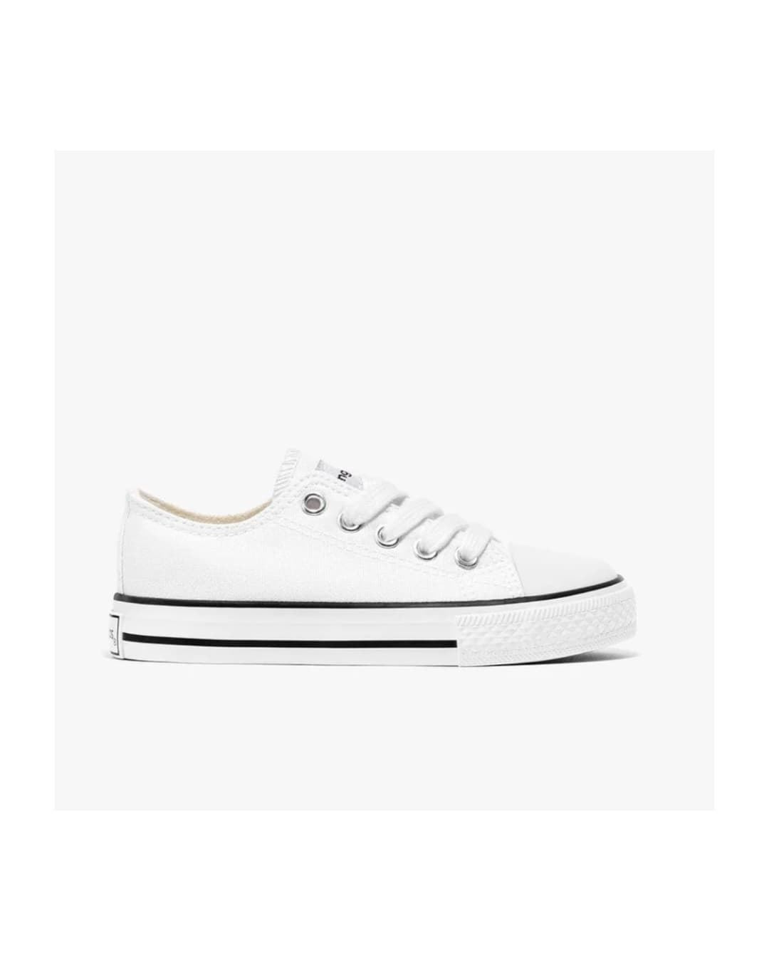 Conguitos Classic Canvas Sneakers White Kids - Image 1