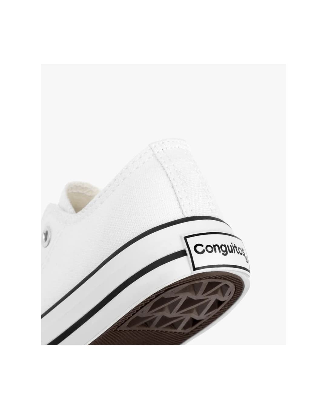 Conguitos Classic Canvas Sneakers White Kids - Image 3
