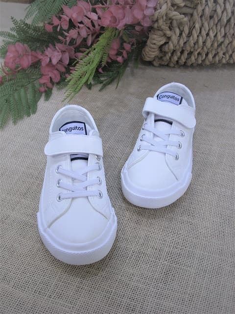 Conguitos Kids Casual Shoes White - Image 3