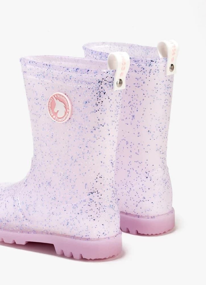 Conguitos Pink Light Rain Boots for girls - Image 4