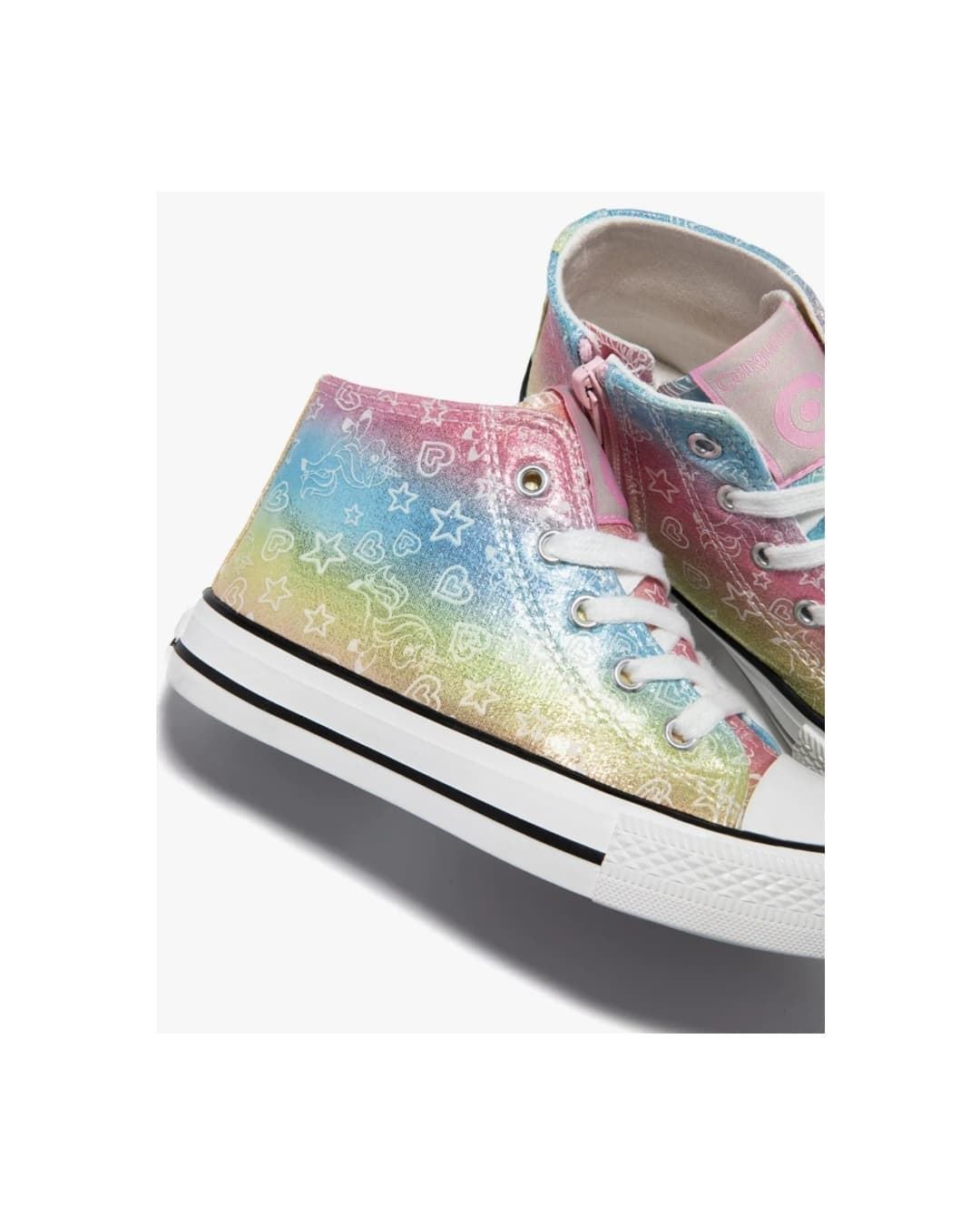 Conguitos Unicorn High Top Sneakers Glow in the Dark - Image 2