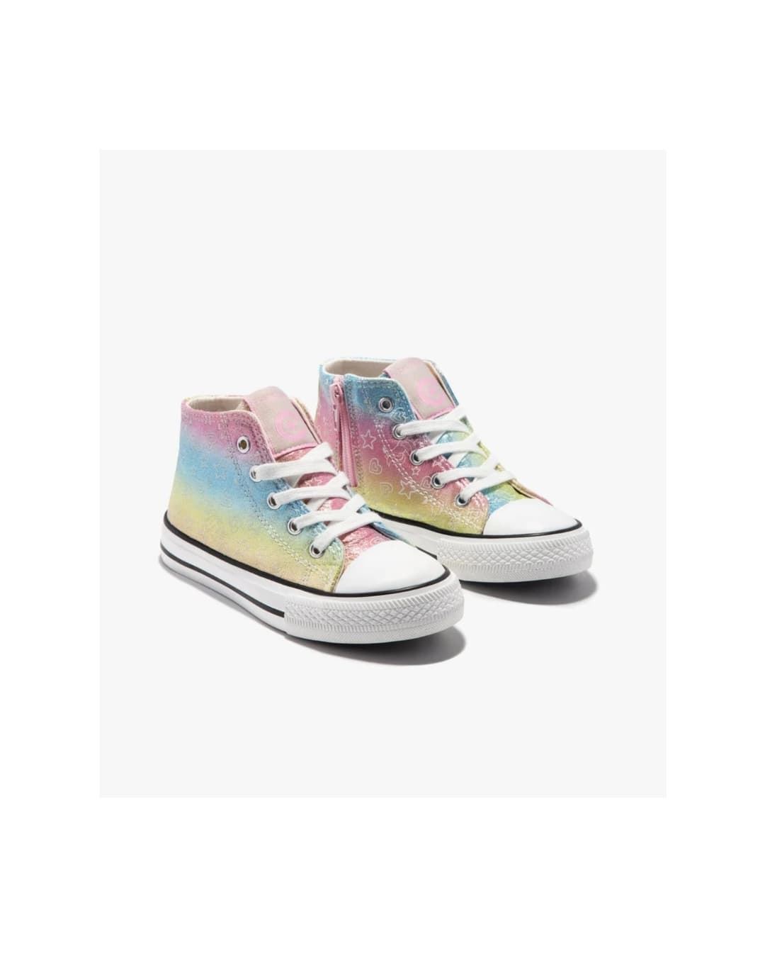 Conguitos Unicorn High Top Sneakers Glow in the Dark - Image 4