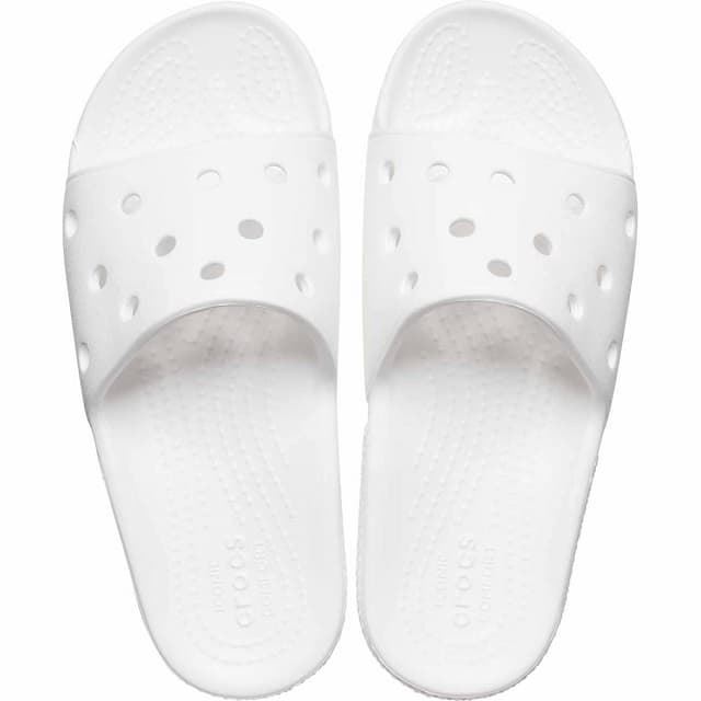 Crocs Kids Sandals Classic Slide k White - Image 3