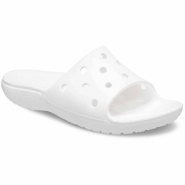 Crocs Kids Sandals Classic Slide k White - Image 4