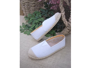 DiverKids White Linen Camping Espadrille - Image 2