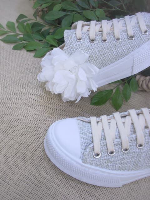 Eli Girls' Arena Canvas Shoes Flowers - Image 4