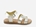 Eli Laminated Cowhide Leather Sandals Champagne Papanatas - Image 1