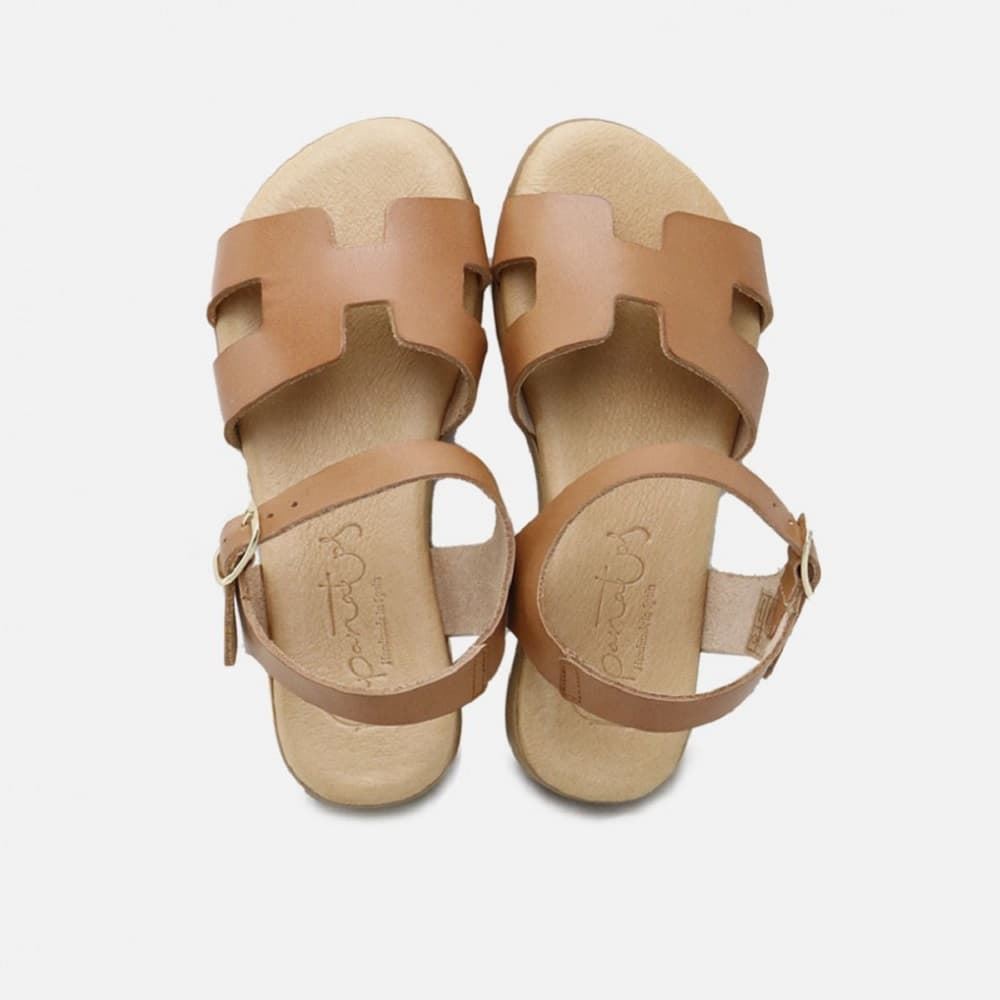 Eli Papanatas Cow Leather Sandals for Girls - Image 2
