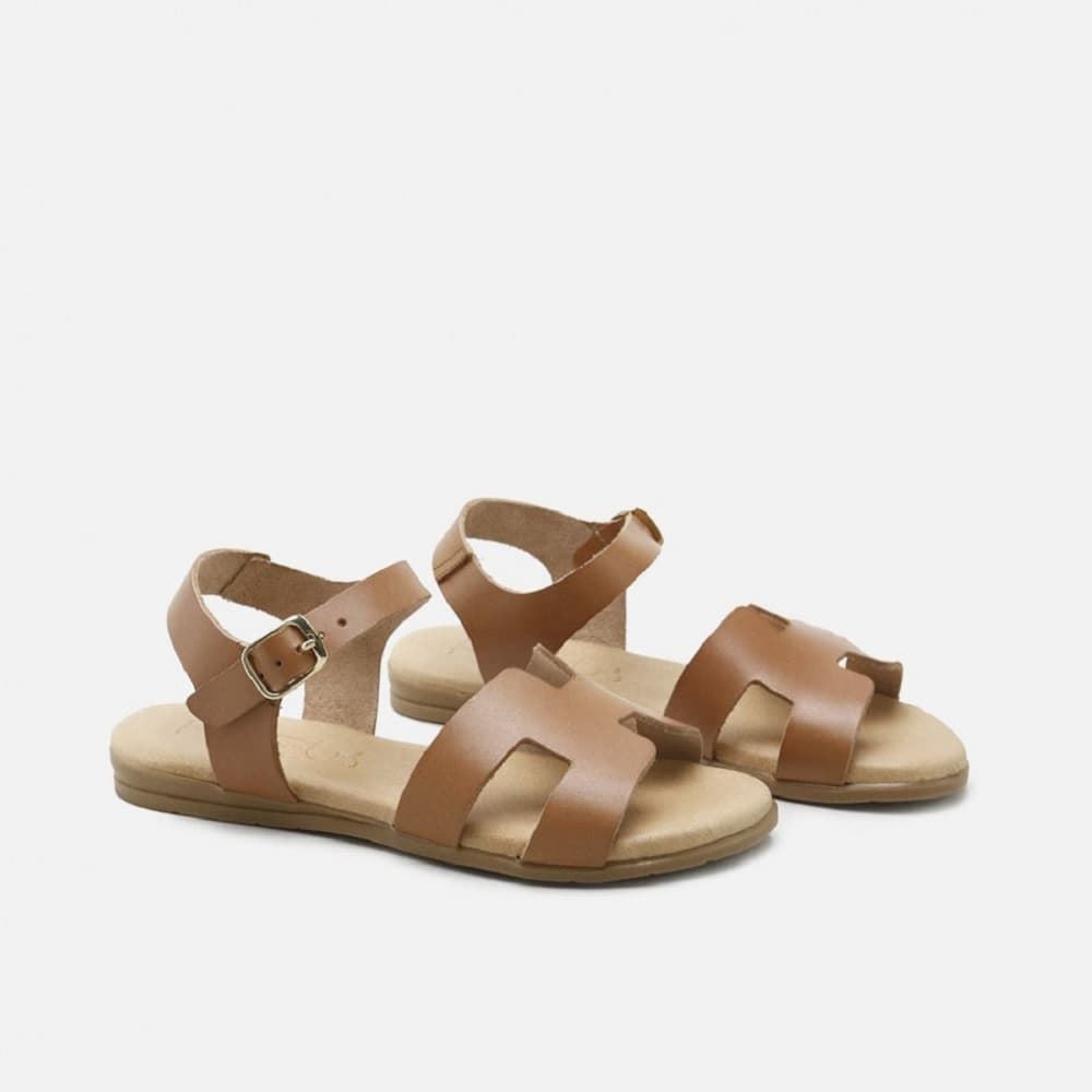 Eli Papanatas Cow Leather Sandals for Girls - Image 3