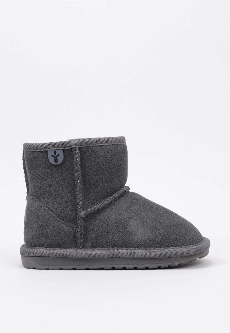 Emu Boot Wallaby Mini Gray unisex children - Image 1