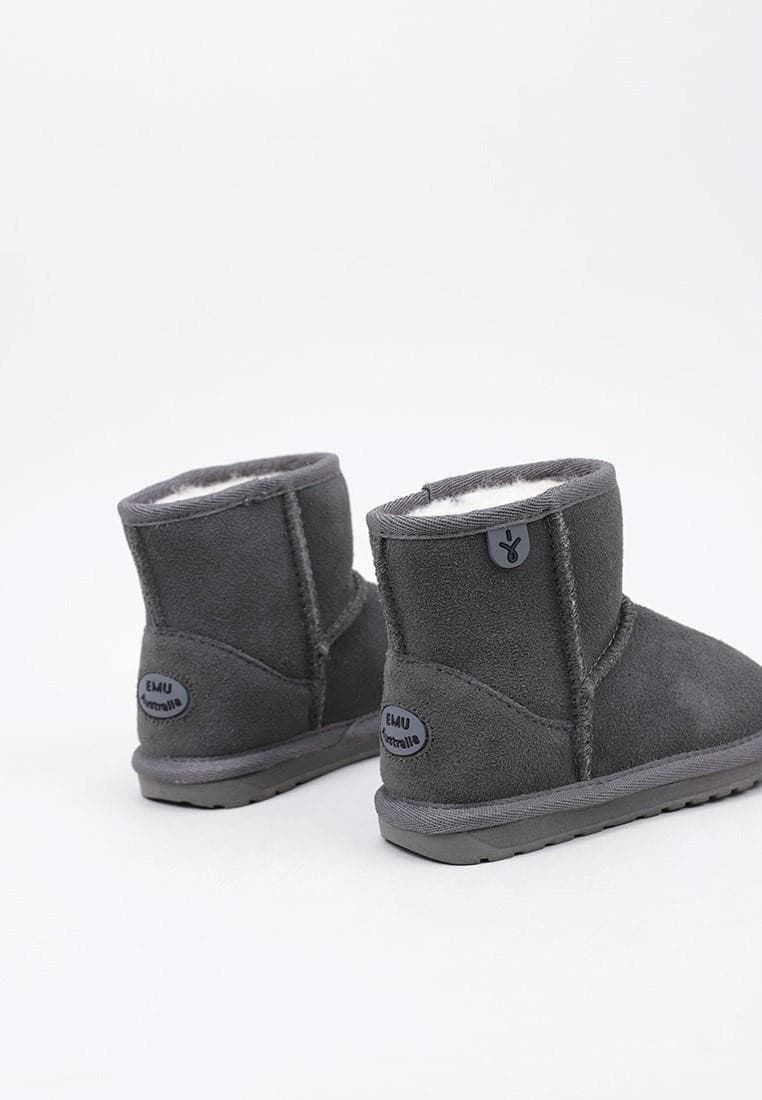 Emu Boot Wallaby Mini Gray unisex children - Image 3