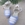 Espadrille with Ribbons for girl Blue Stewardess - Image 1